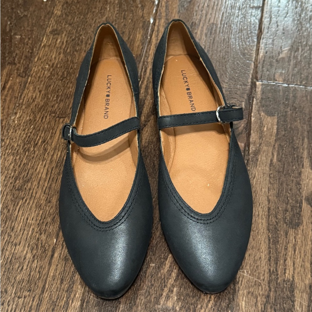 Lucky Brand, Never Worn, AlbaJane Flats, Blue, Size 8